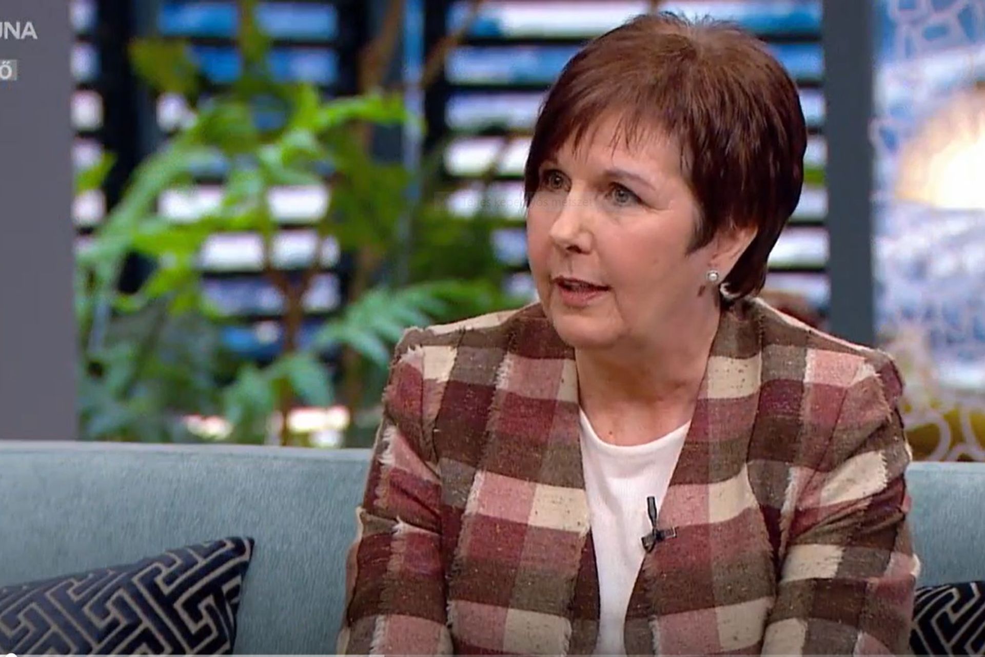 képkivágás Duna tv Németh Mária 2