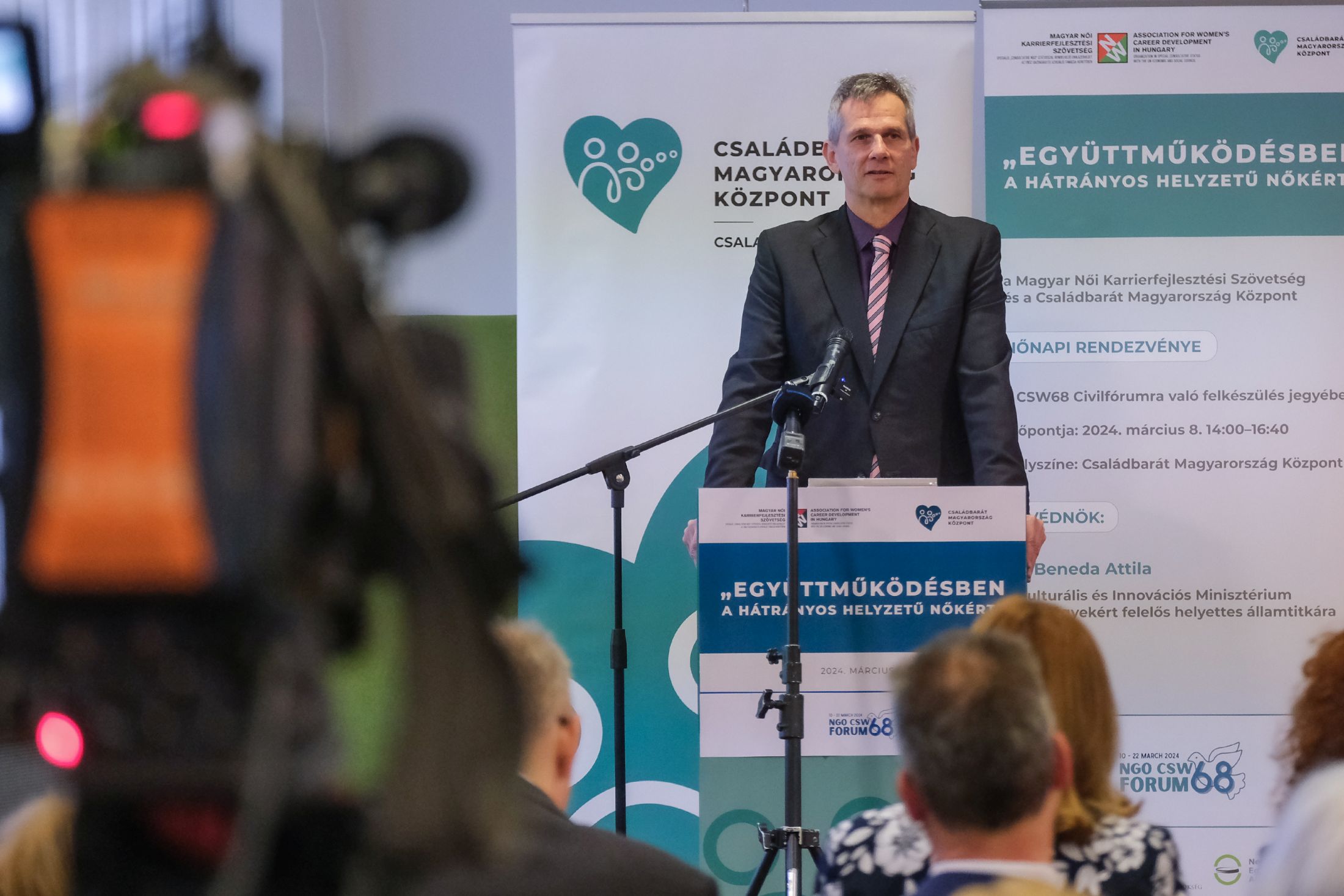 Beneda Attila: "A családpolitikában érvényesítjük a nőpolitikát"