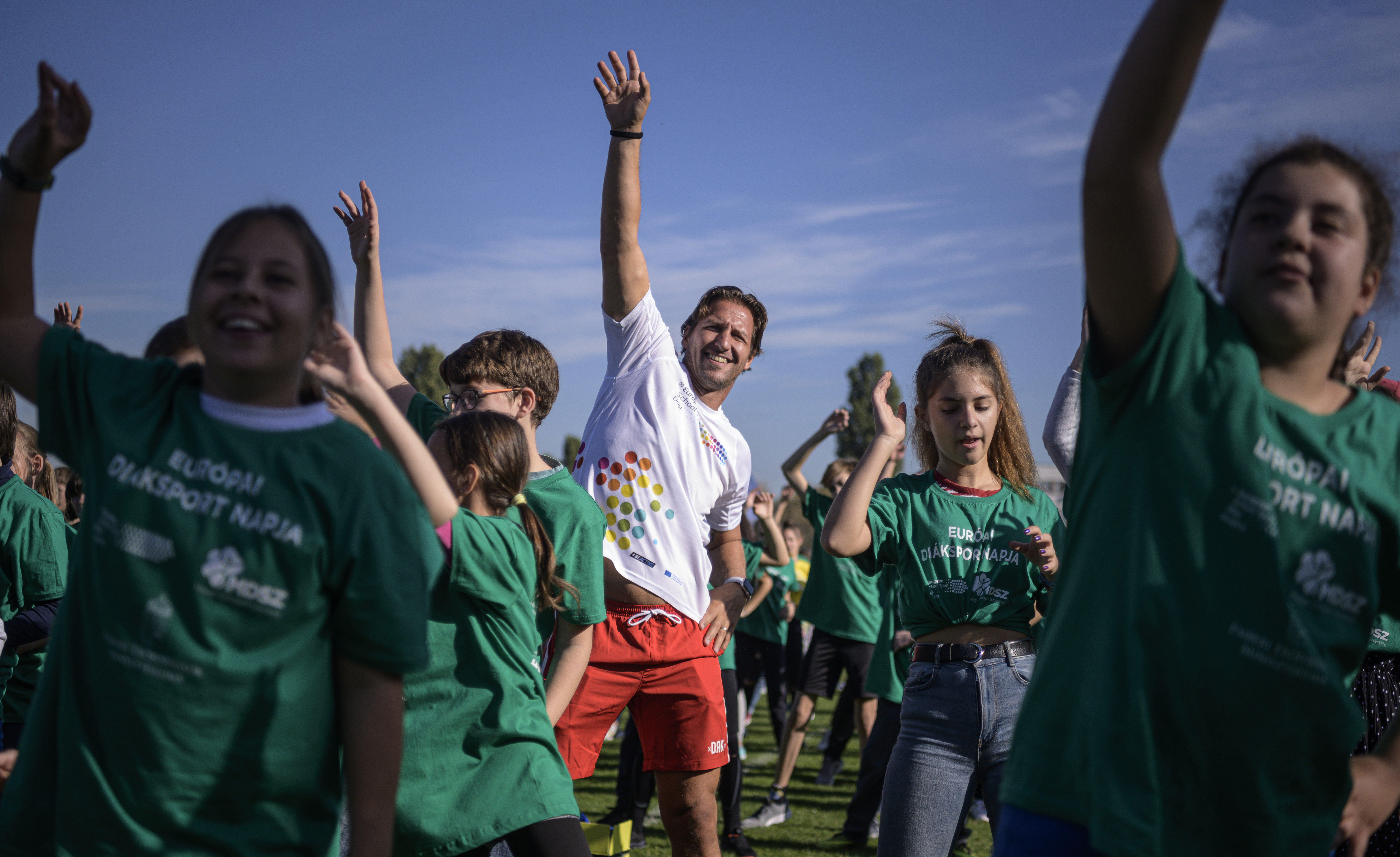 Egyszerre sportolnak (nemcsak) Európa diákjai 