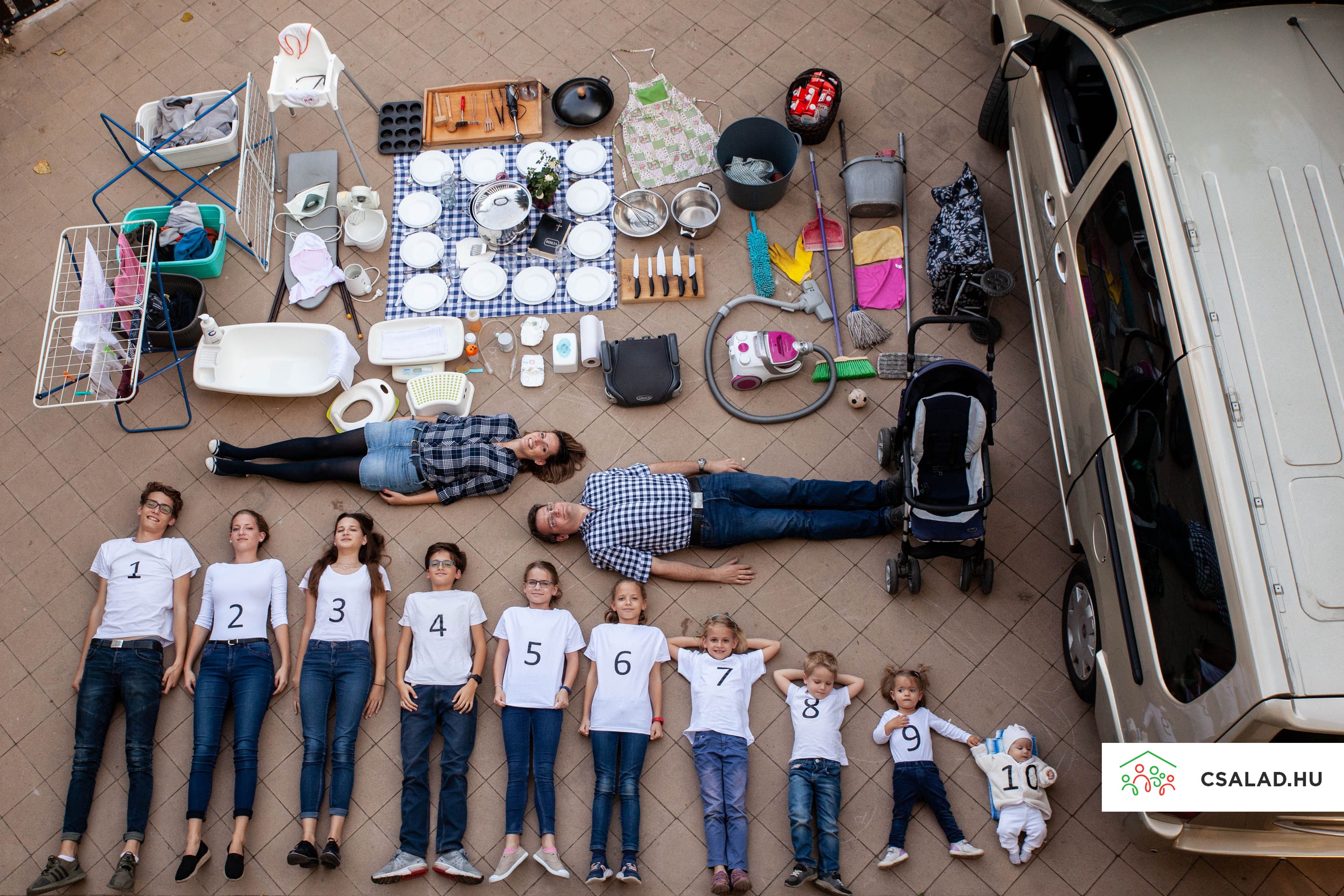 10 gyermek, 60 unokatestvér – pillanatképek a Simon család életéből