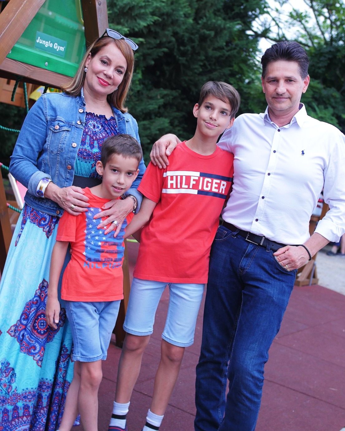 Csisztu Zsuzsa és családja a Családvarázsban