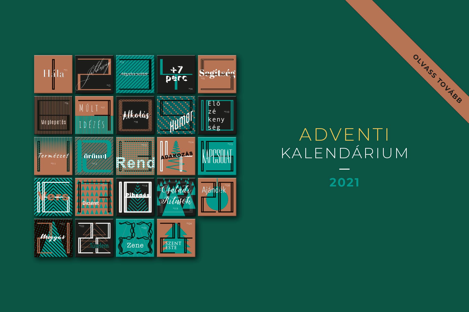 Családi adventi kalendárium! Örömfakasztó csapatépítés kicsiknek és nagyoknak